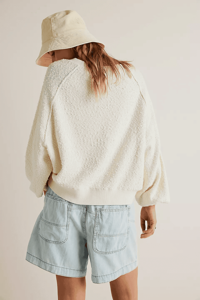 Found My Friend Pullover-Cream