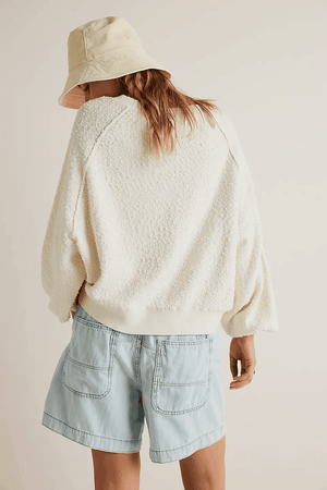 Found My Friend Pullover-Cream