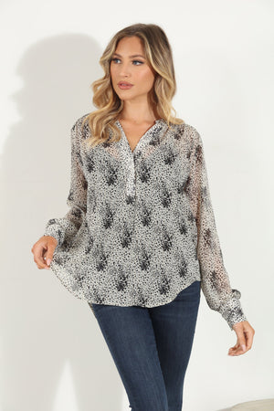 LS Blouse w/Cami-Parisa