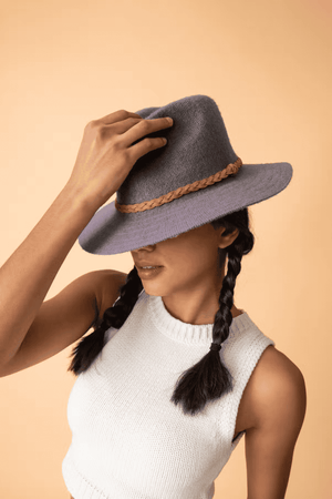 Katie Wool Hat-Lavender
