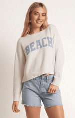 Beach Sweater - Violet Haze