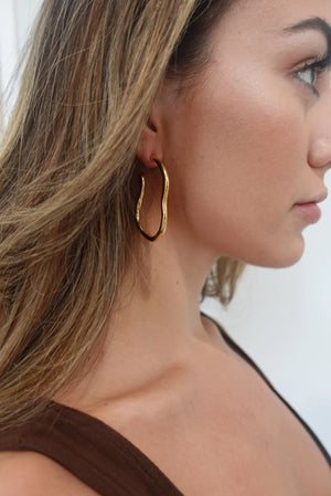 Orah Hoop-Gold