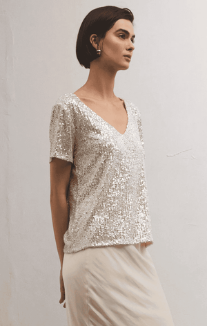 Marbella Sequin Top-Stardust
