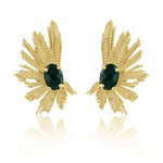 Marielle Earrings-Emerald