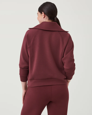 Air Essentials Half Zip-Spice