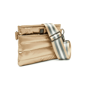 Bum Bag-Pearl Cashmere w Grey