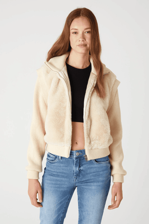 Day Dreamer Bomber-Cream