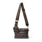 Downtown Crossbody Bag- Dark Mocha Patent