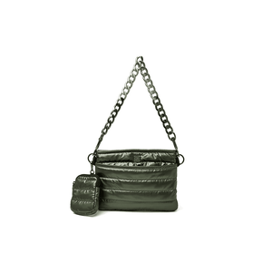 Downtown Crossbody Bag- Pearl Olive