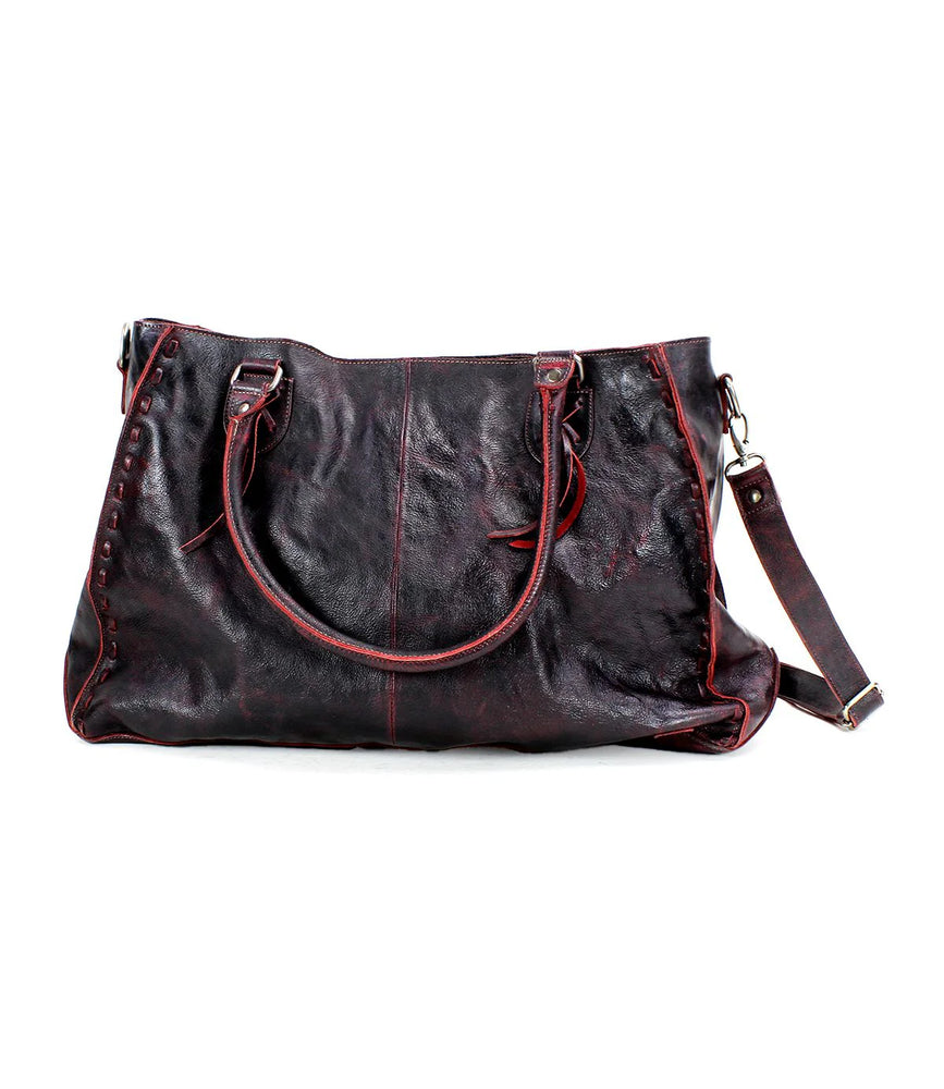 Rockaway Handbag - Red/Black Delux