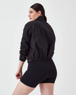 Organza Windbreaker - Very Black