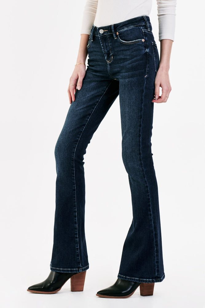 Rosa High Rise Flare Jeans-Sheridon