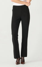 Slim Fit Bootcut Pant-Black