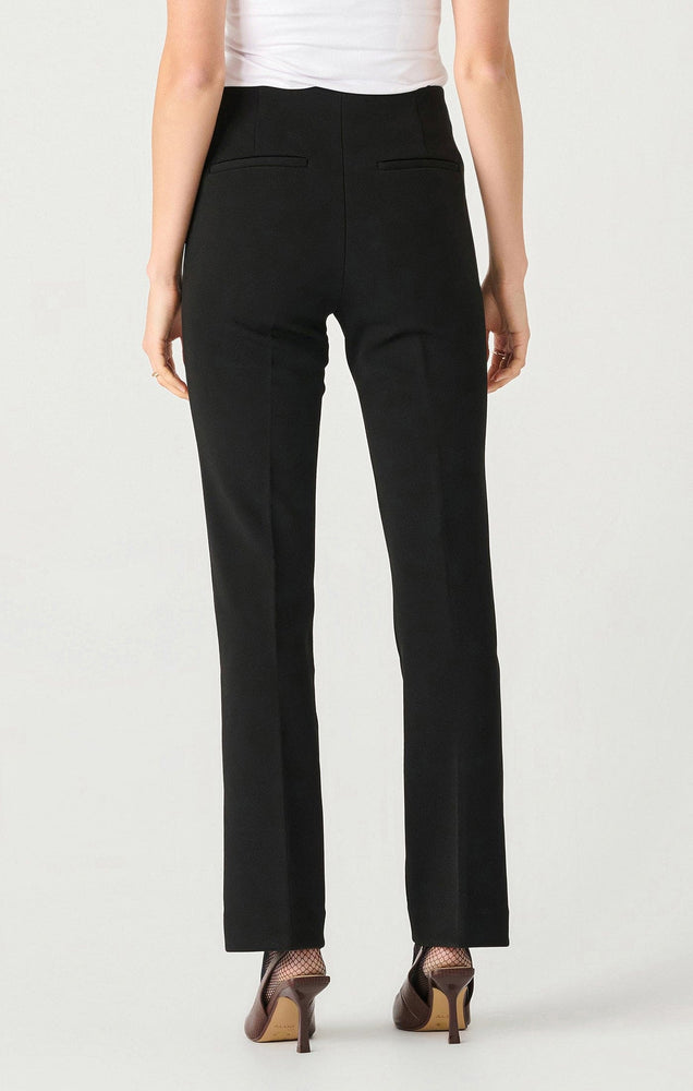 Slim Fit Bootcut Pant-Black