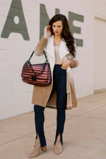 Ombre My Way Coat-Light Taupe