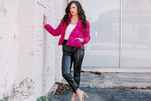 Aliyah Jacket-Bubblegum