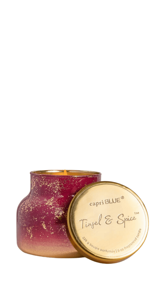 Glimmer Petite Jar Candle- Tinsel Spice