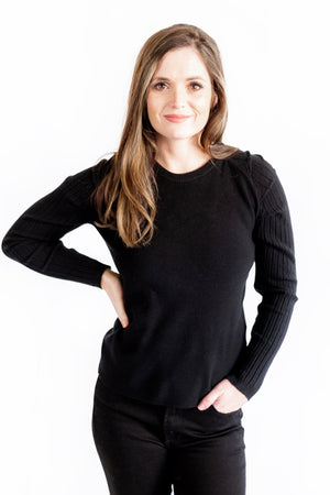 Charlene Sweater- Black