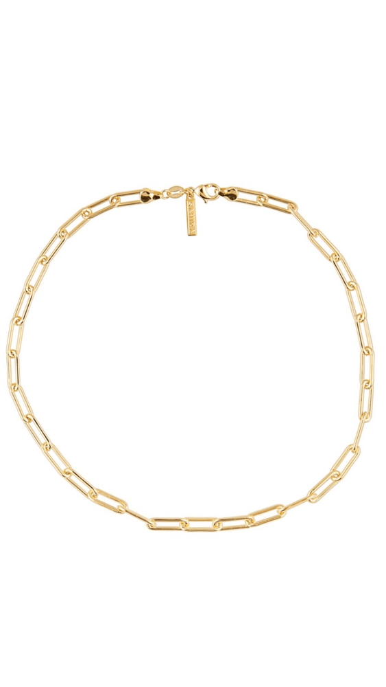 Carrie Link Necklace Gold-18"
