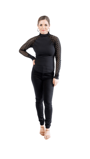 Clementine Top- Black
