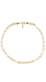 Carrie Link Necklace Gold-20"