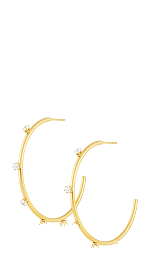 Aster Hoops-Gold