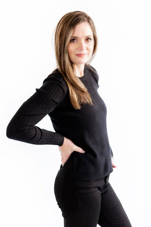 Charlene Sweater- Black