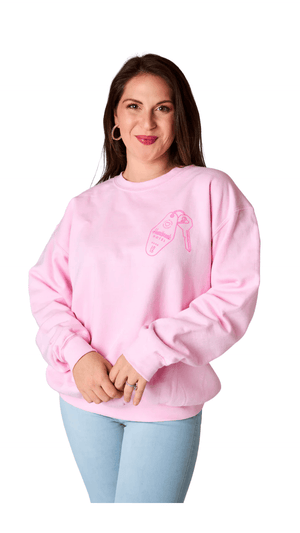 Vickie Graphic Sweatershirt- Heartbreak Hotel