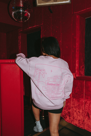 Vickie Graphic Sweatershirt- Heartbreak Hotel