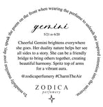 Gemini Zodiac Perfume