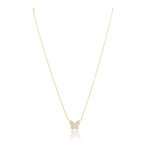 Elsie Pave Butterfly Necklace