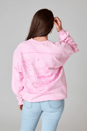 Vickie Graphic Sweatershirt- Heartbreak Hotel