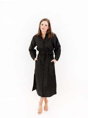 Genevieve Dress - Deep Black