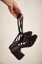 Colette Cinched Heel Black FINAL SALE