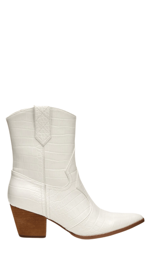 Bambi Western Boots-White