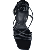 Edalyn Ankle Strap Sandal-Black