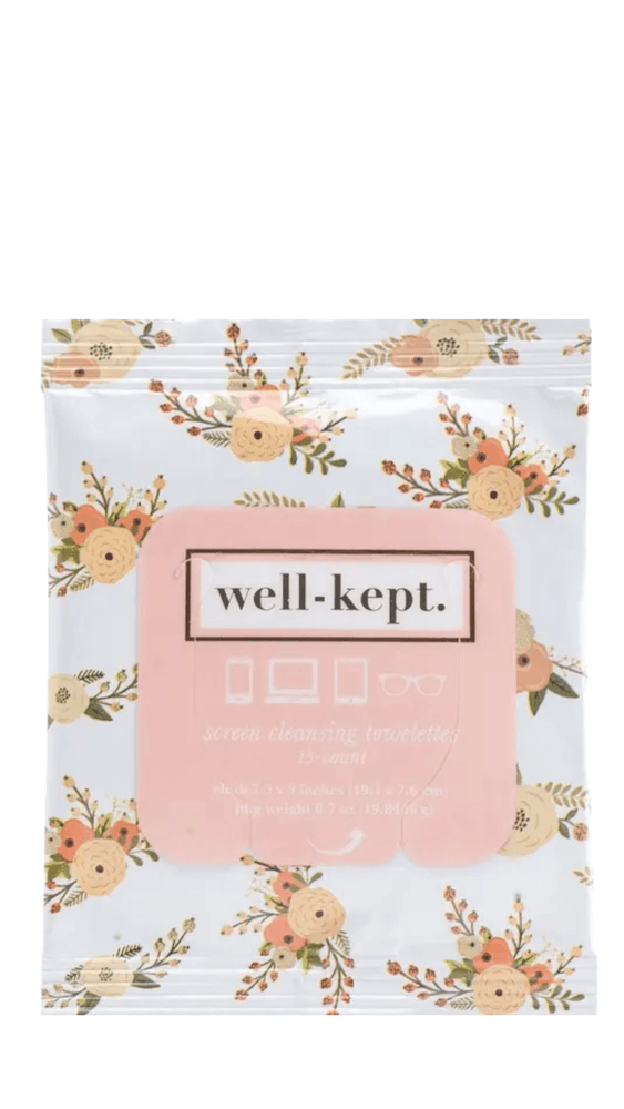 Well Kept Britt Screen Cleansing Towelettes/Tech Wipes