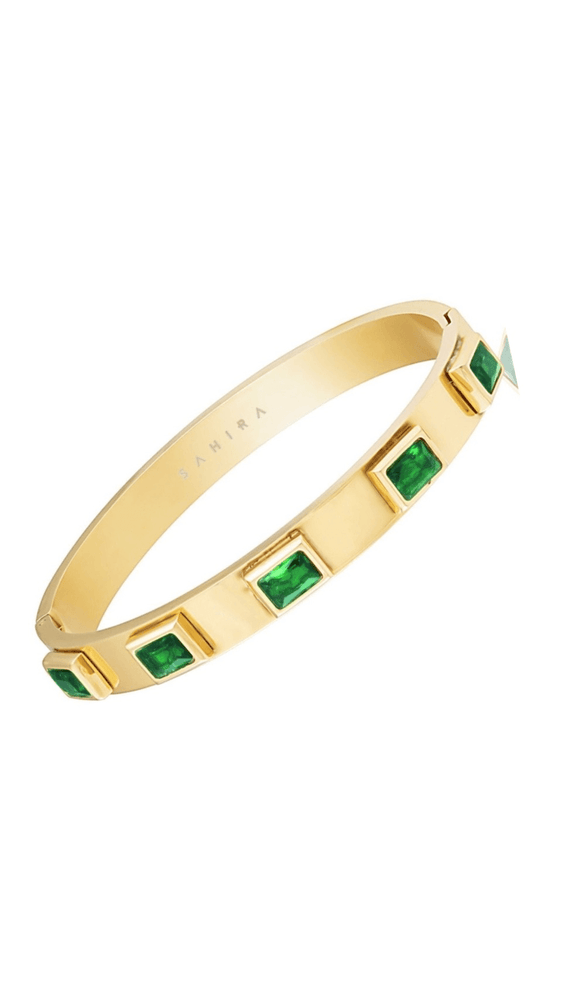 Emerald Band-Gold
