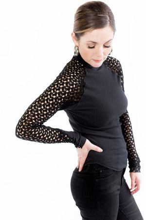 Clementine Top- Black