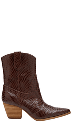 Bambi Western Boots-Brown