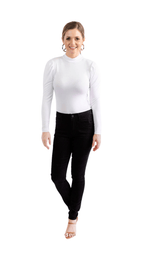 Longsleeve Luna Bodysuit- White