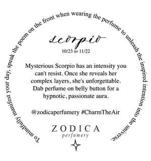 Scorpio Zodiac Perfume