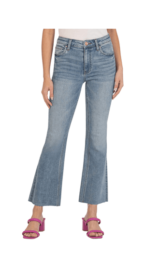 Kelsey High Rise Fab Ab Ankle Flare