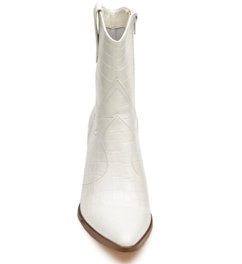 Bambi Western Boots-White