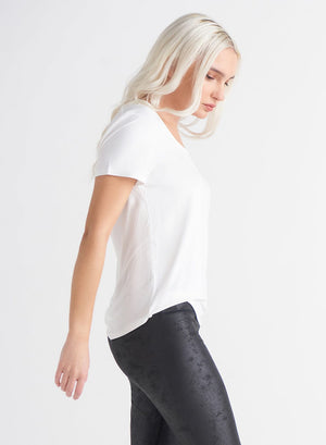 Reversible Tee - White
