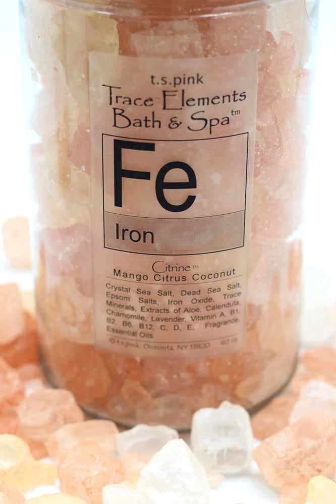 Trace Elements Bath Salts- Iron -40oz