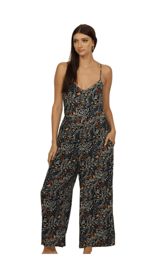 Rayon Jumpsuit-Elaine