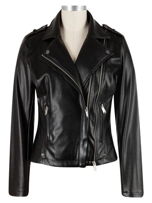 Maeve Moto Jacket- Black